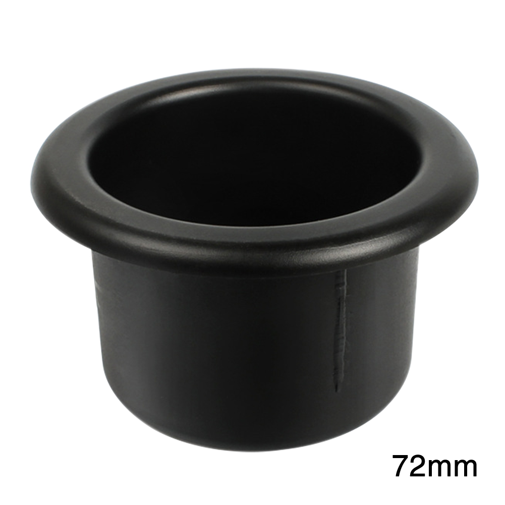 Universal Tray Plastic Vehicle Mounted Accessories Cup Holder Organizer Center Console Stable Multifunction Bottle Storage Car: 72mm