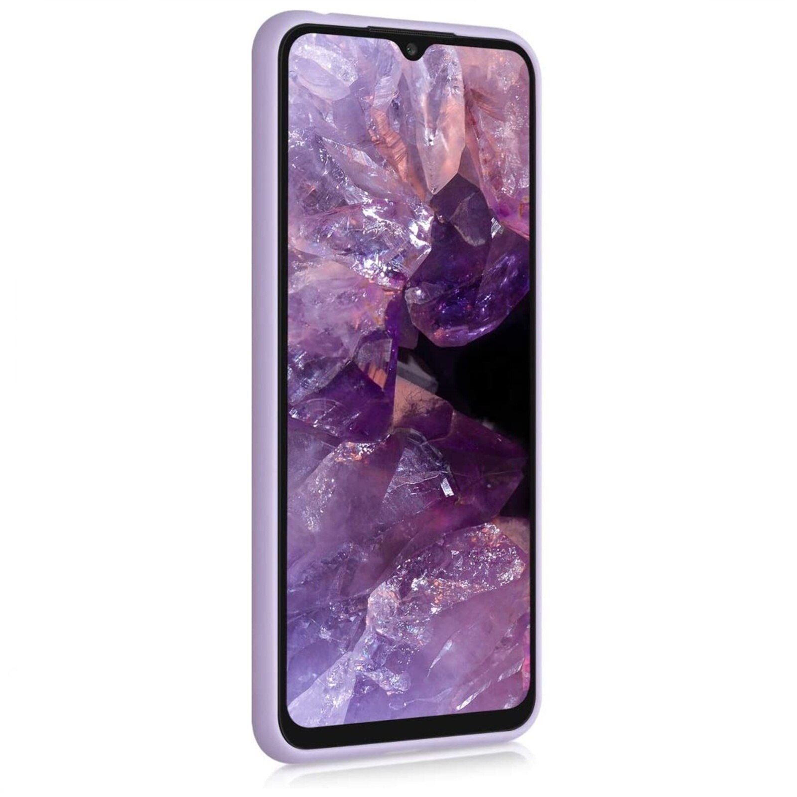 XIAOMI-REDMI-9C-4G silicone gel tpu liquide ultra doux pochette violette étui pour téléphone portable