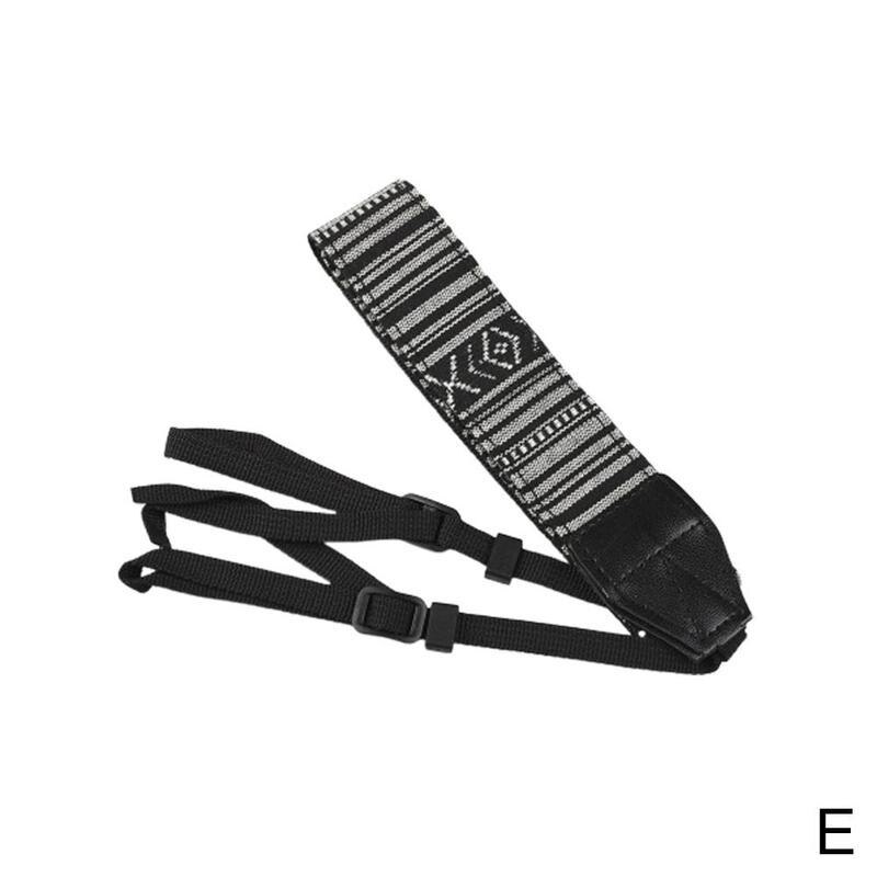 1pc kameran kaulahihna olkapäällä kameran hihnan vyö nikon/canon/sony lisävarusteille kestävä kamera puuvilla pehmeä slr: E