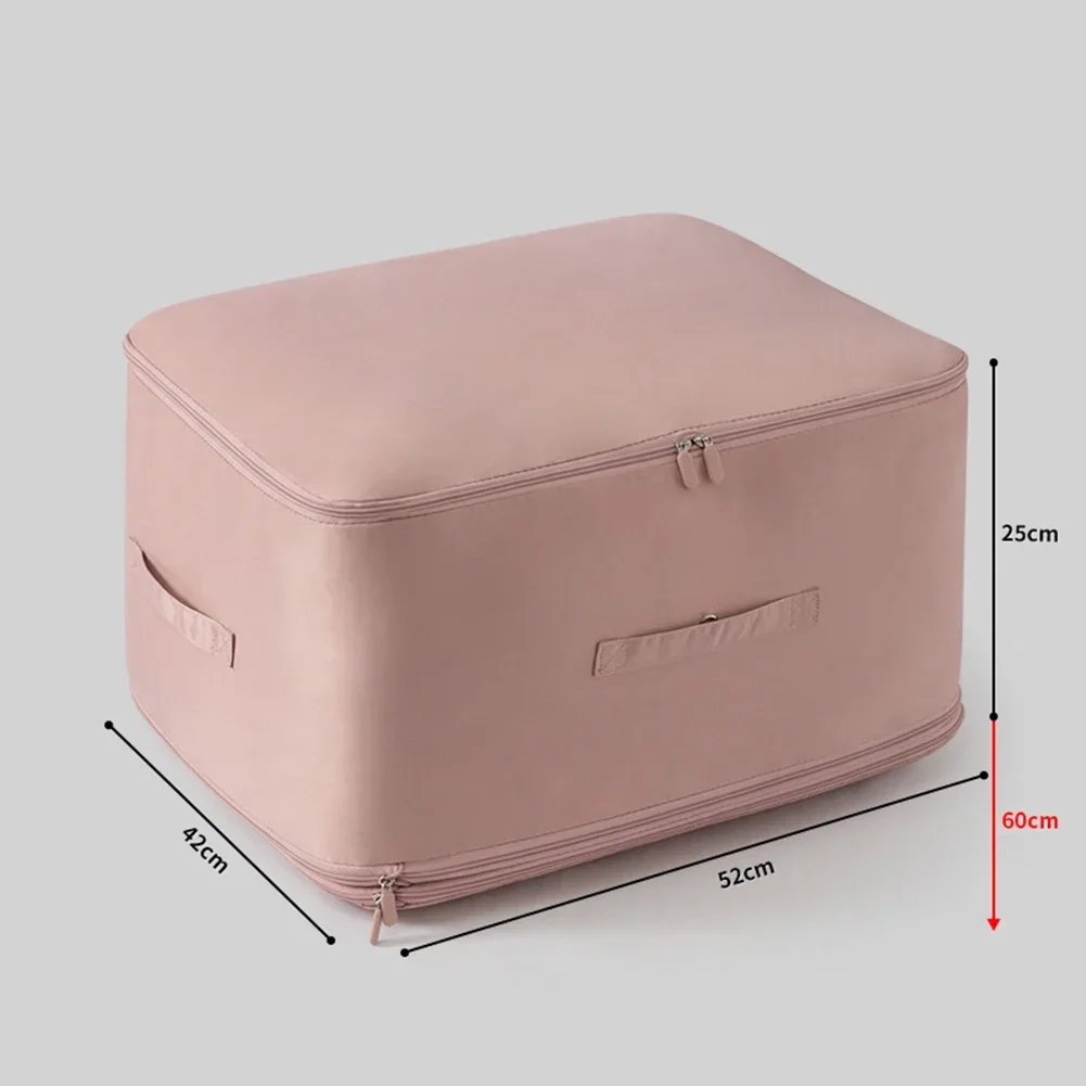 Quilt-opbergtas met grote capaciteit, stofdichte stapelbare organizerbox voor kleding, multifunctionele opbergzakken voor kast