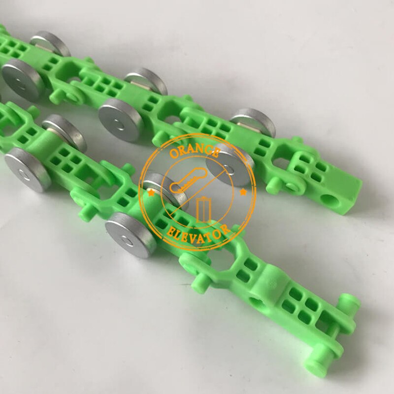 2 Pieces Escalator Newel Chain 17 Joints