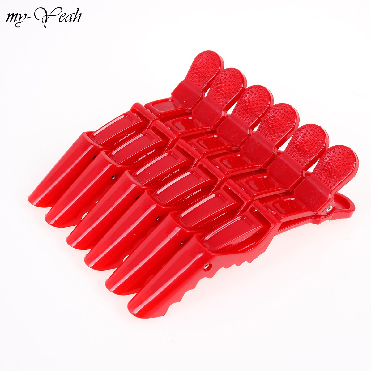 5 Color Hairdressing Clamps Claw Clip Pro Hair Salon Plastic Crocodile Barrette Hold Hair Section Clips Grip Tools DIY Home