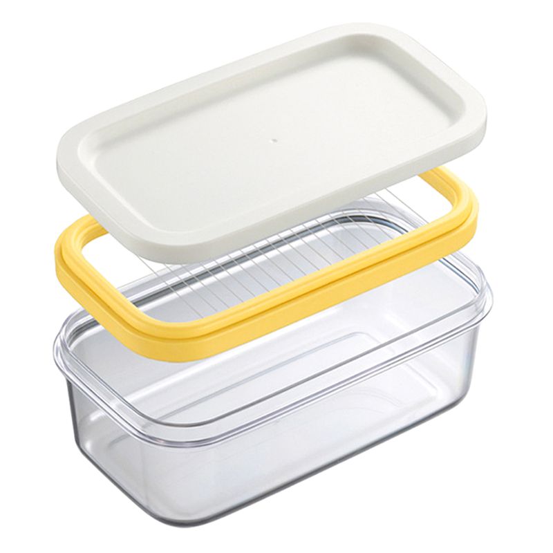 Botersnijder, snijmachine, roestvrijstalen snijmachine, brood, cake, kaas, glazen bewaardoos, multifunctionele keukenaccessoires