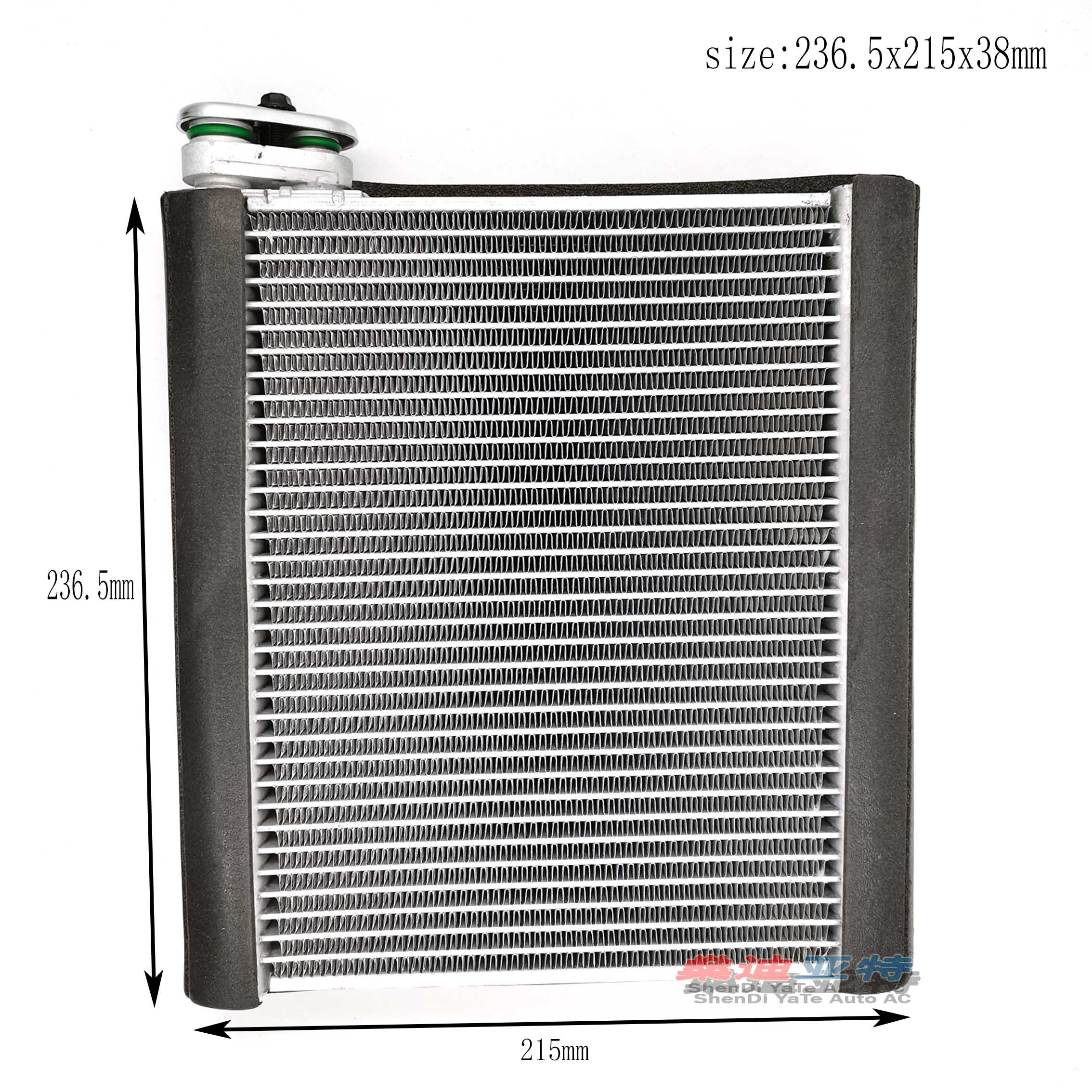 Excavator Takeuchi 150/160 Kubota 185 XCMG 60 Kobelco 60-8 Excavator Air Conditioning Evaporator