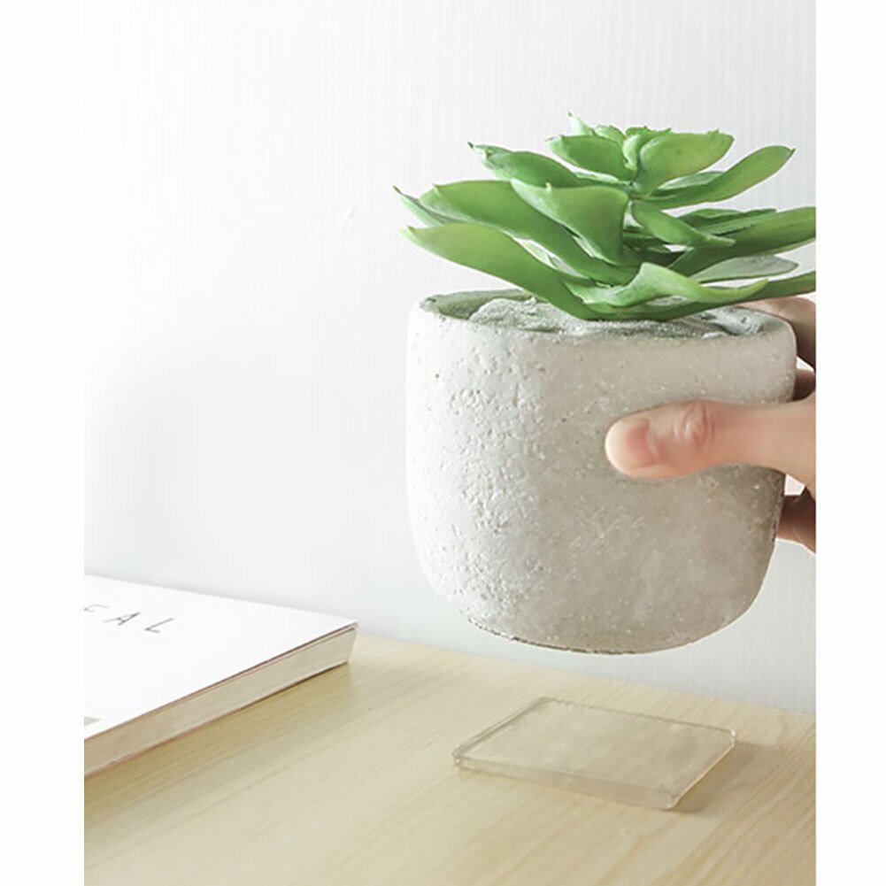 4pcs/set Transparent Pad Shock Absorbing Washing Machine Anti Vibration Non-Slip Portable Mat Non-toxic Silicone