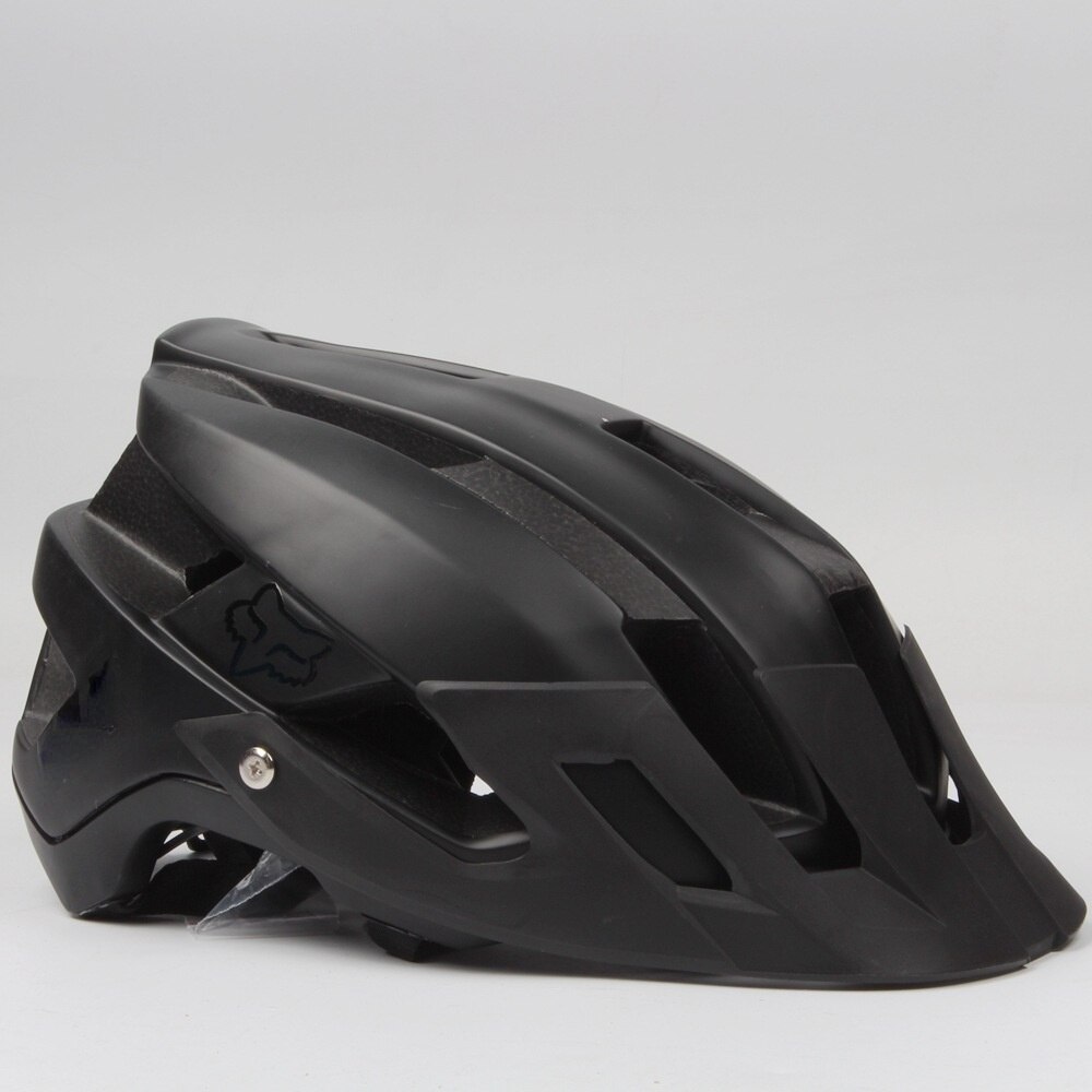 Bicycle Helmet Cycling Helmet Men Women MTB Road Bike Helmet Removable brim helmet casco bicicleta casco ciclismo helmet bike: Black