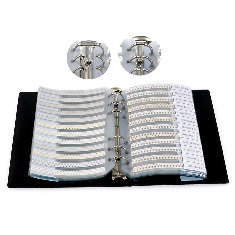 4250pcs 170 Values 1206 SMD Chip Resistor 0Ω-10MΩ 1% Assortment Kit Sample Book