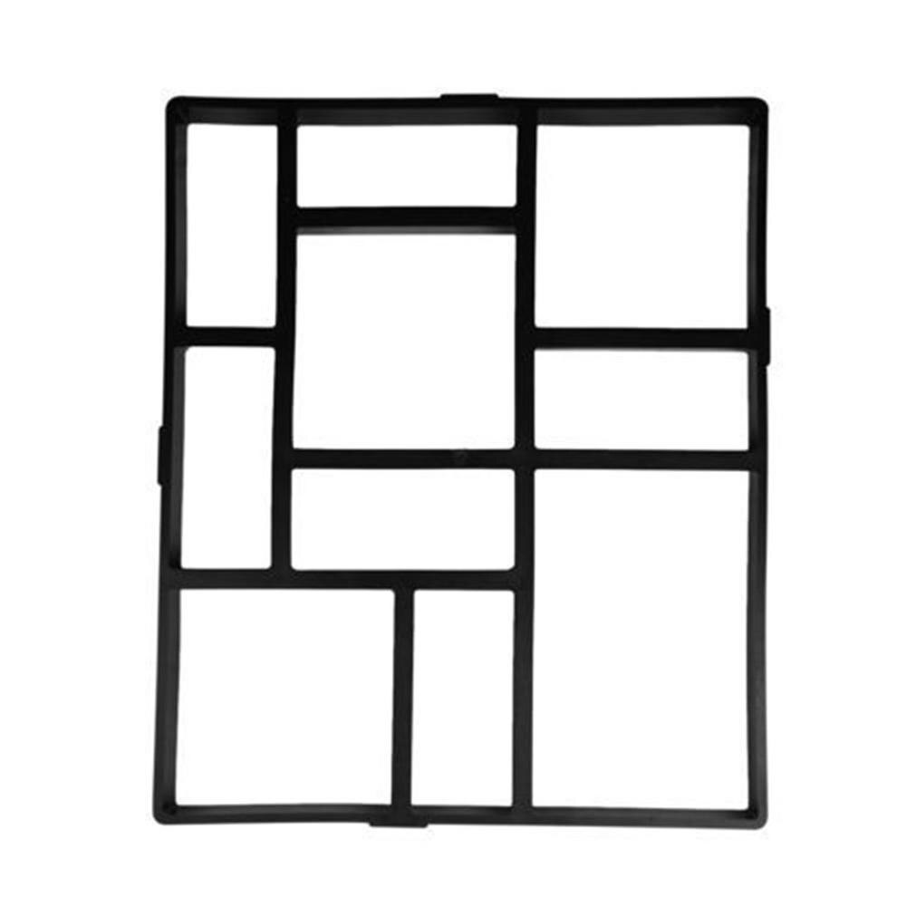 Garden Paving Molds Jardin DIY Plastic Walk Road Path Maker Jardineria Garden Paving Stone Concrete Mould для сада и огорода