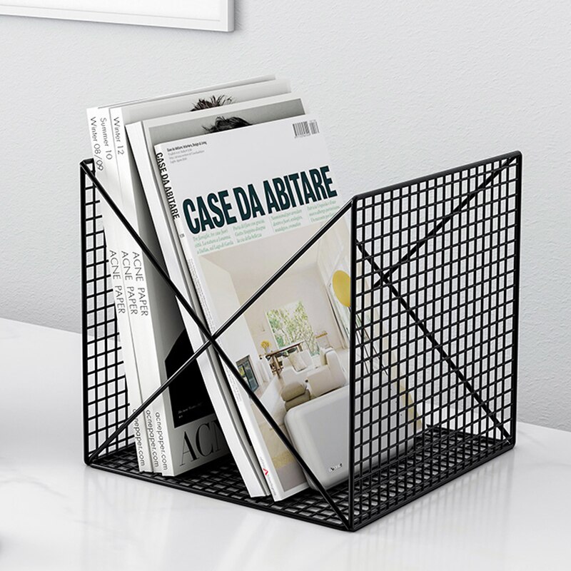 Iron Home Office Storage Supplies органайзер для косметии Metal Almacenamiento Oficina y Hogar 1 To 9 Grid Storage Box: Black B 25X24X24CM