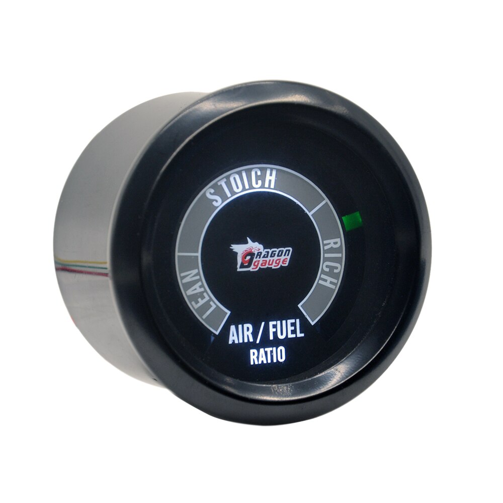 Jauge de rapport Air/carburant Dragon 52mm, capteur d&#39;oxygène à bande étroite, pour moteur de voiture, électronique, numérique, LED,: Gauge