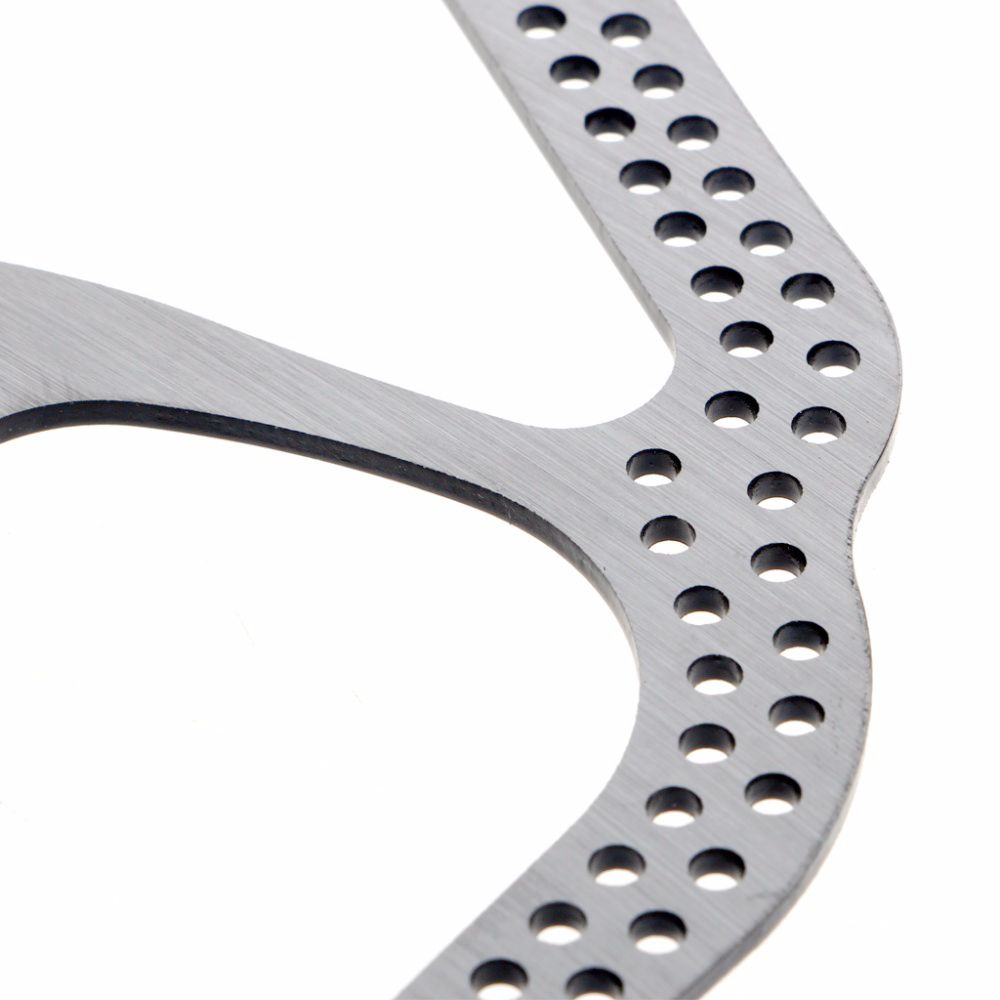 1 pc Float Disc Brake Rotors 160mm 180mm 6 Bolts Light Weight Alloy MTB Bicycle Floating Mountain Bike Brake Rotors