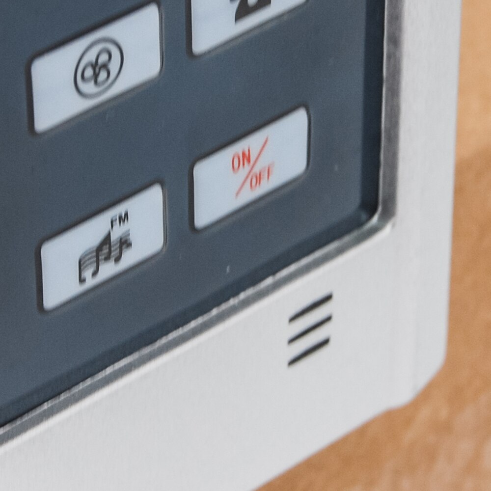 Vagsure 1Pcs Computer Control Panel Controller Digital Shower Speaker Freehand FM Radio Fan Shower Room Cabin accessories