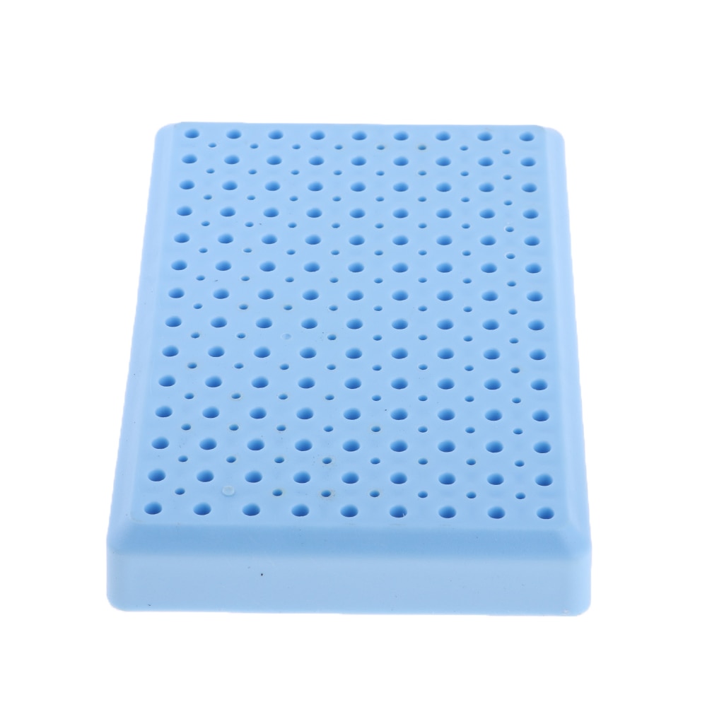 Model hobby dele holder airbrush maling sprøjtekabine clip stand base blå