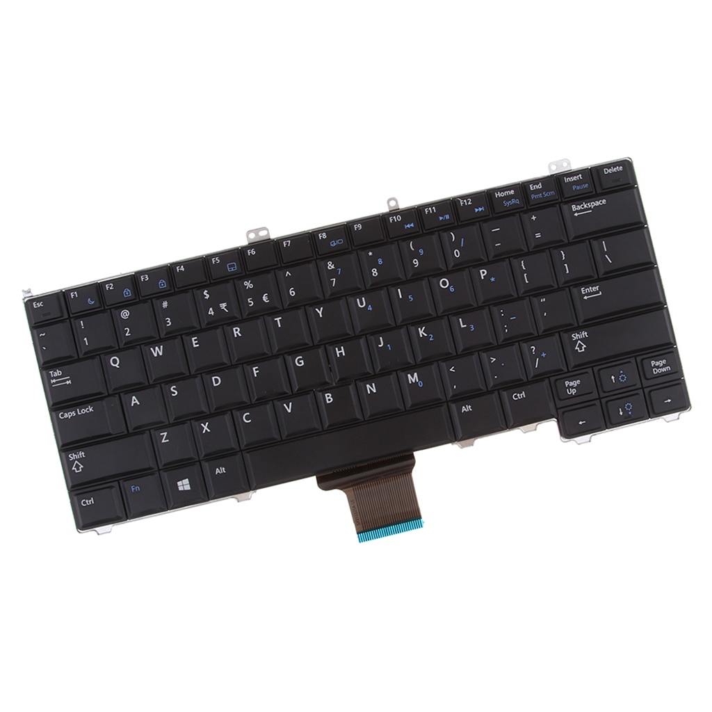 Replacement Keyboard for Dell Latitude 12 7000 E7240 E7440 E7420 Laptop US Layout