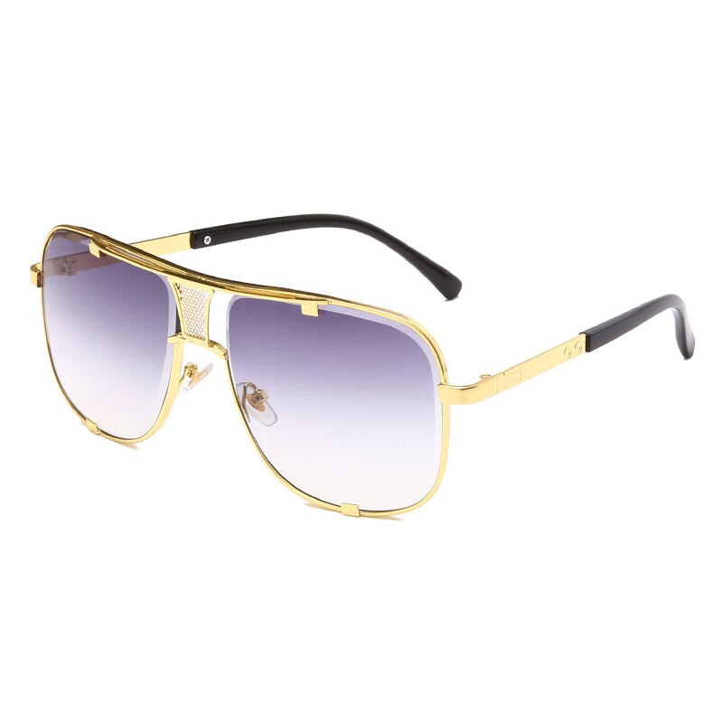 Oversized Men Mach One Sunglasses Men Luxury Brand Women Sun Glasses Square Male Retro De Sol Female Sunglasses For Men Women: 6-KP1835-C1