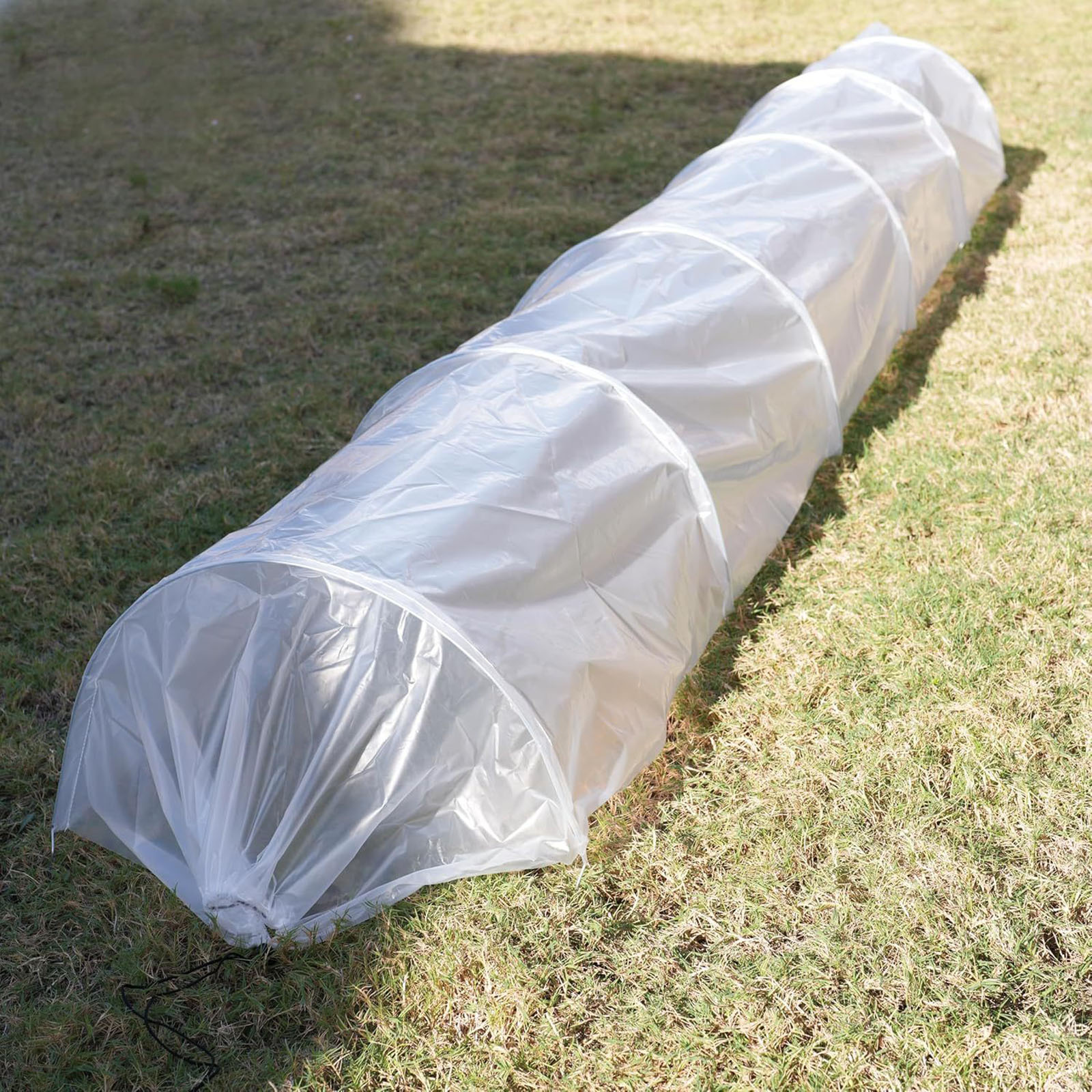 Filet d'ombrage tunnel pour serre, cerceaux Everche portables, jardin extérieur, cour, plante végétale de ferme, 3m