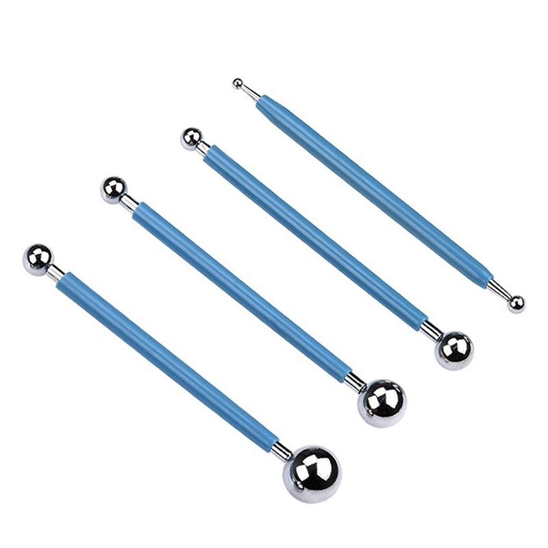 13 Piece Ball Stylus Dotting Tools, Clay Pottery Modeling Set, Rock Painting Kit