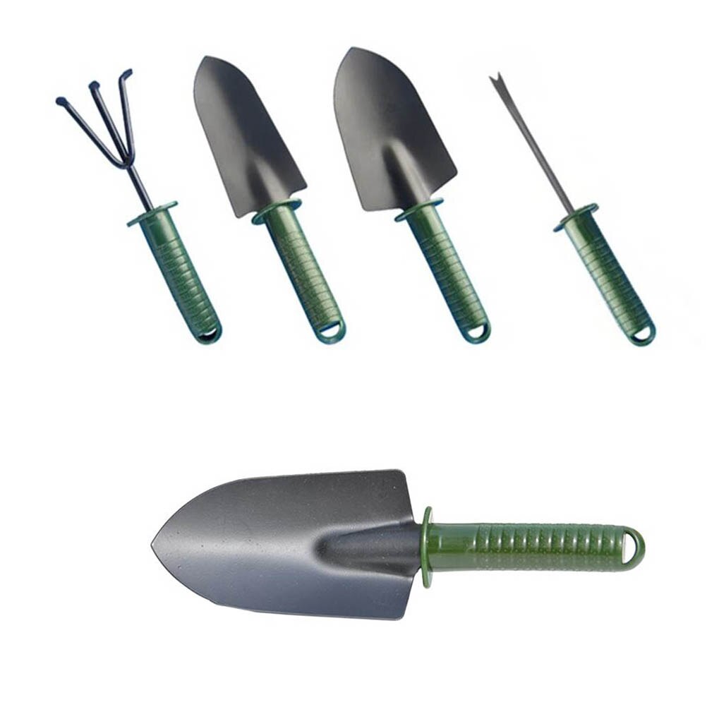 WINOMO 4 stücke Gartengeräte Set Kinder Mini Gartenarbeit Schaufel Kleine Garten Rake und Hand Kelle Mini Indoor Garten Werkzeuge für Pflanzen