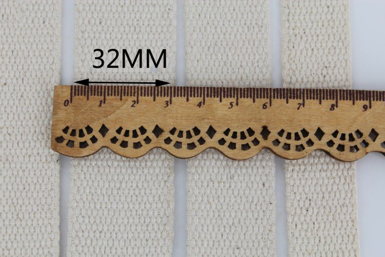 9 meter 20/25/32/38/50mm polyester bomullsband band väska band band band ryggsäck bälte band band förspänning band: 32mm
