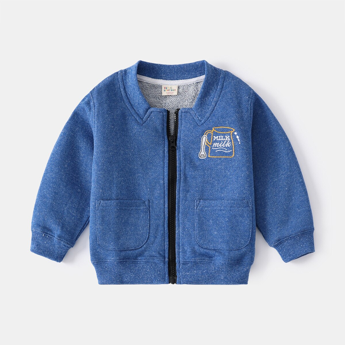 Primavera outono meninos jaqueta de beisebol da criança algodão casaco crianças roupas de algodão: 6