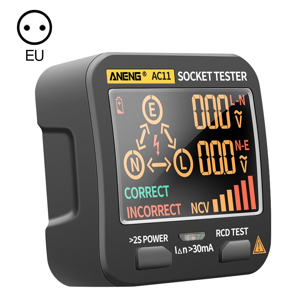 ANENG AC11 Digital Smart Socket Tester Voltage Tes... – Vicedeal