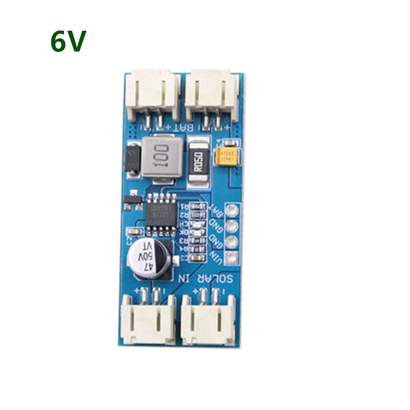 6V 3W Solar panel with Solar min battery charger with battery display DIY KIT PH 2.0 Cable: 6V solar charger