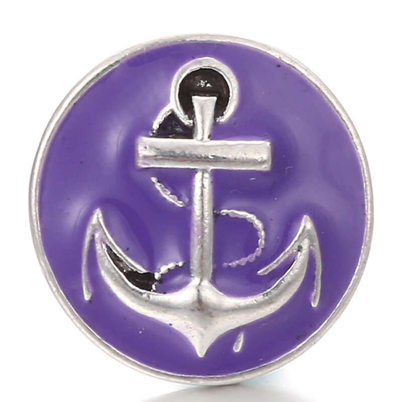 XH8027 Crystal 18mm cross hope believe arrow USA Metal Snap button fit snap jewelry DIY: Metal snap button17
