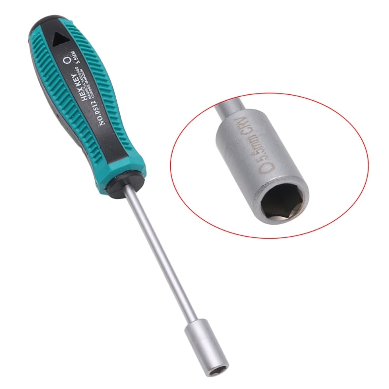 Steckschlüssel Schraube Fahrer Metall verhexen murmeln Schlüssel Hand Werkzeug Schraubendreher 3mm-14mm