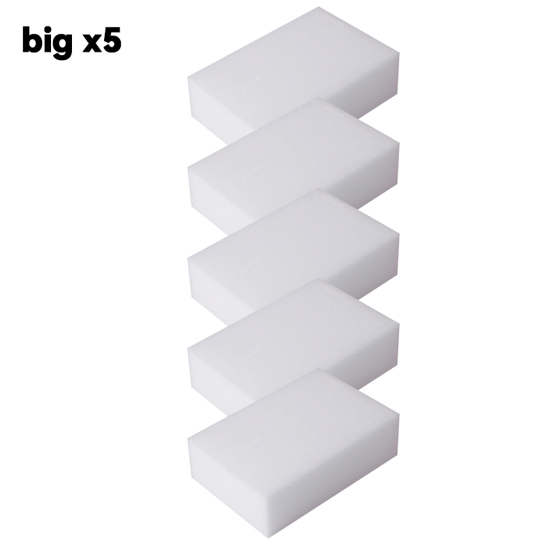 5/50PCS Melamin Schwamm Magie Schwamm Radiergummi Melamin Schwamm Reiniger Reinigung Schwämme für Küche Bad Reinigung Werkzeuge: WHITE