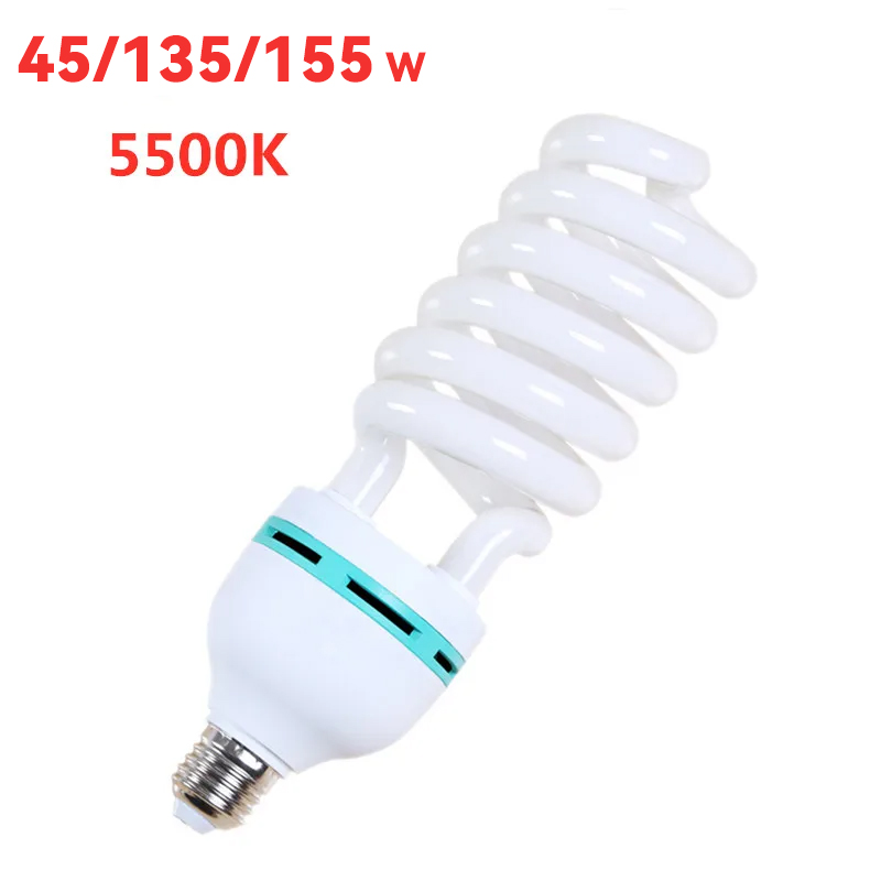Bombillas de iluminación de maíz para fotografía de 150 vatios, Base E27, lámparas de bombilla LED de alto brillo, luz diurna de 5500K para Softbox, estudio fotográfico