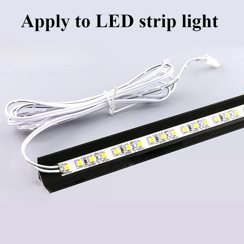 Kitchen Cabinet Light Extension Wire 1/1.5/2/3m Dupont Cable 2P Male to Female Plug LED Light Connector Single/Double Ended Line