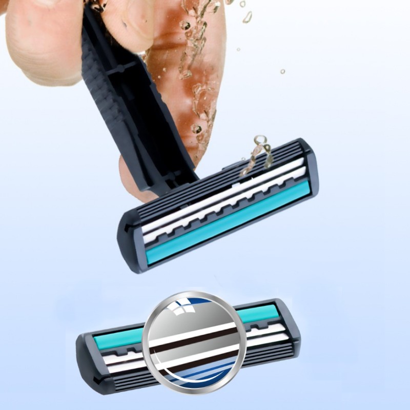 2-Layers Disposable Shaving Razor Man Women Manual Safety Shaver Multipurpose Portable Bathing Hotel Travel Daily Face Care