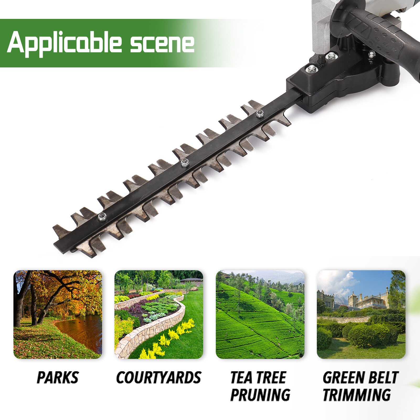 Winkel Schleifer umrüsten Elektrische Hecke Trimmer Tragbare Hecke Trimmer Energie Werkzeuge Garten Beschneiden Maschine für 110 115 Winkel Schleifer