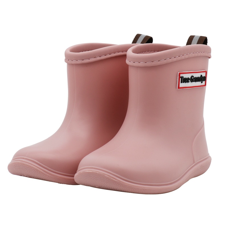 Toddler Girl Rainboots Kids Baby Water Shoes Waterproof Children's Shoes Kids Rain Boots PVC Rubber Boots Boy Rain Boots