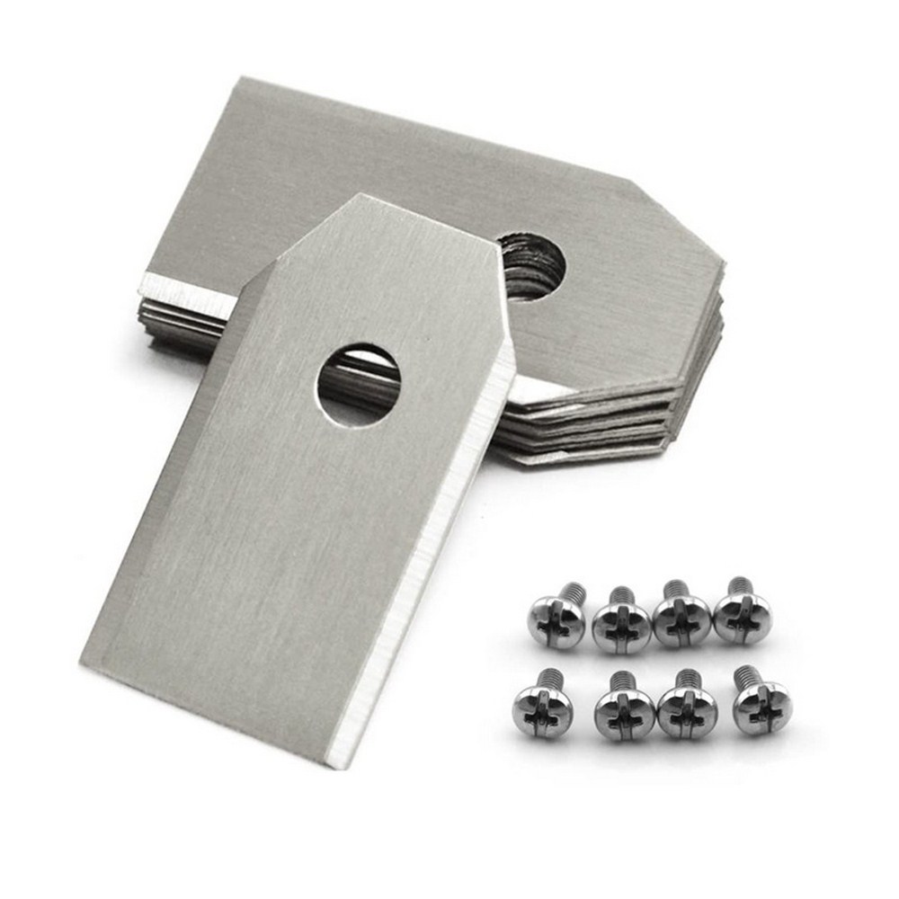 30pcs Trimmer Blade Lawn Mower Grass Replacement Trimmer Cutter Piece For Husqvarna Automower