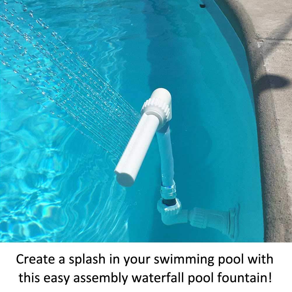 Abs swimming pool springvand udstyr ramme vandfald værktøj