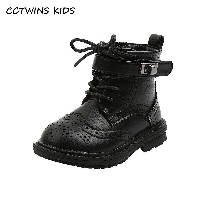 Cctwins Kids Laarzen Herfst Winter Baby Enkel Laarzen Baby Meisjes Mode Laarzen Kinderen Zwart Schoenen FB1877