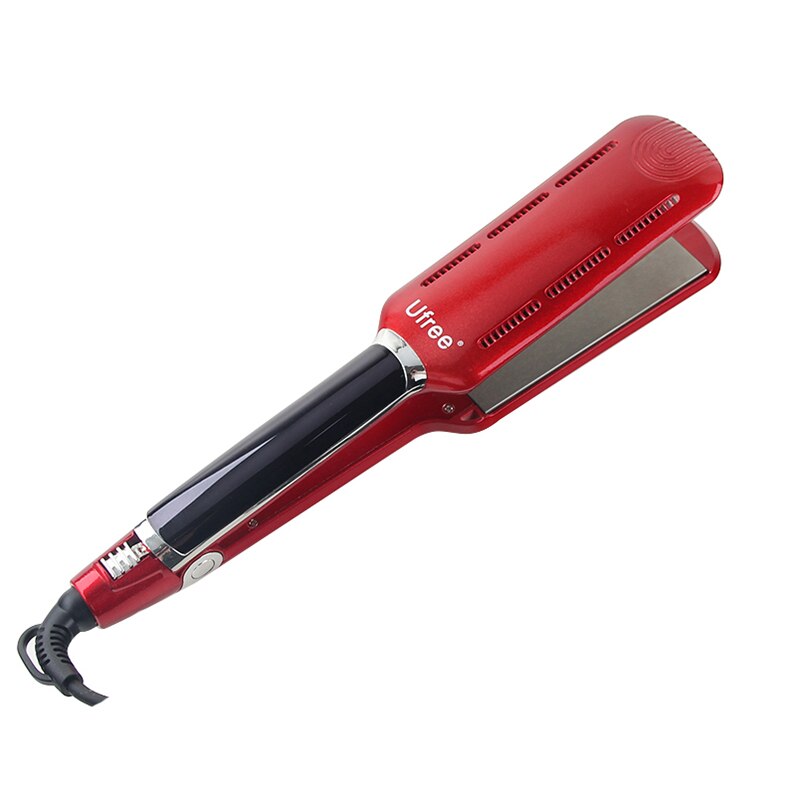Straightening Irons Electric Hair Straightener Flat Iron Fast Warm Up Styling Tools: U40 Red / AU