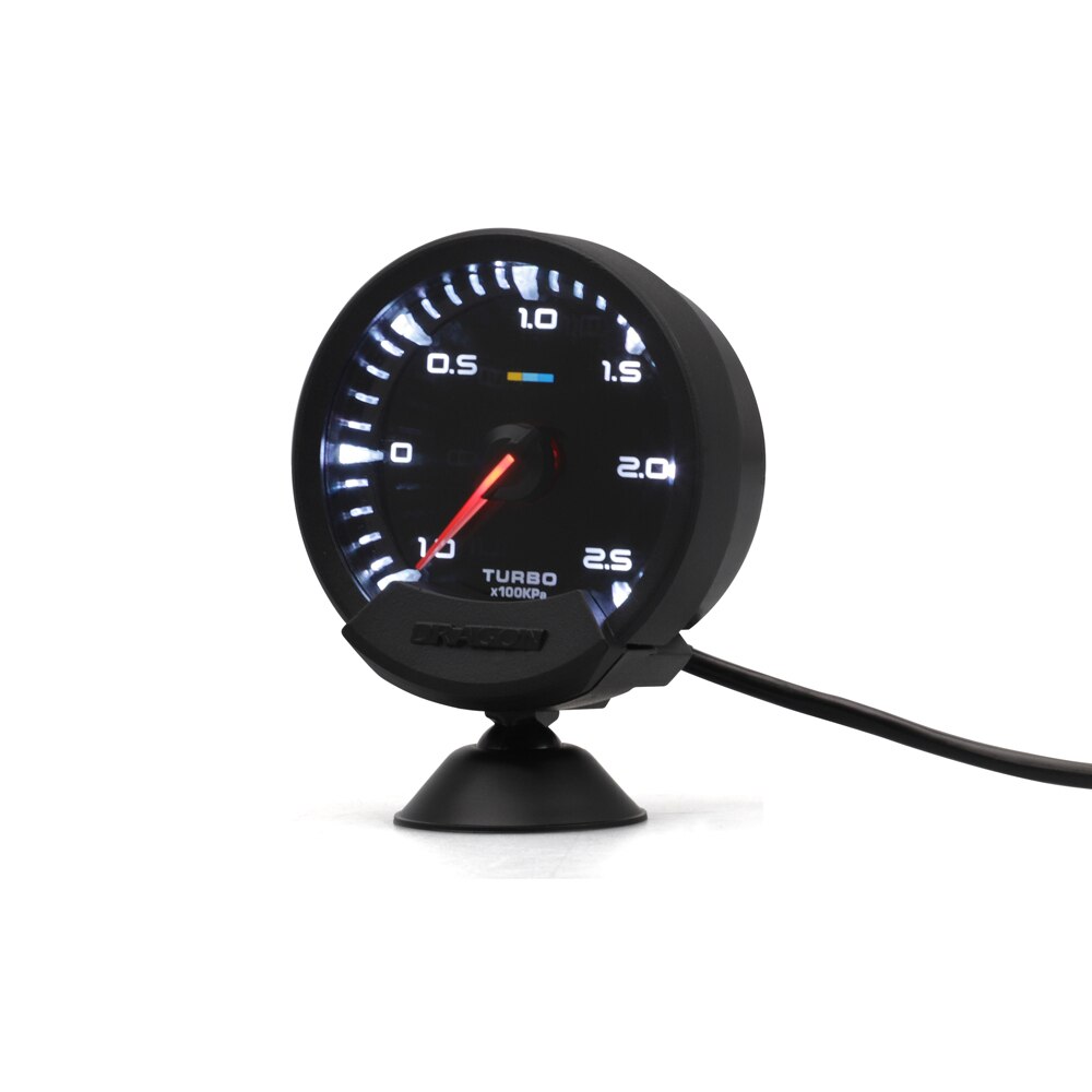 2.5" 60mm Car Gauge LED Digital Display Voltmeter Voltage Oil Temp Oil Press Watertemp Fuel Pressure Tachometer Boost PSI