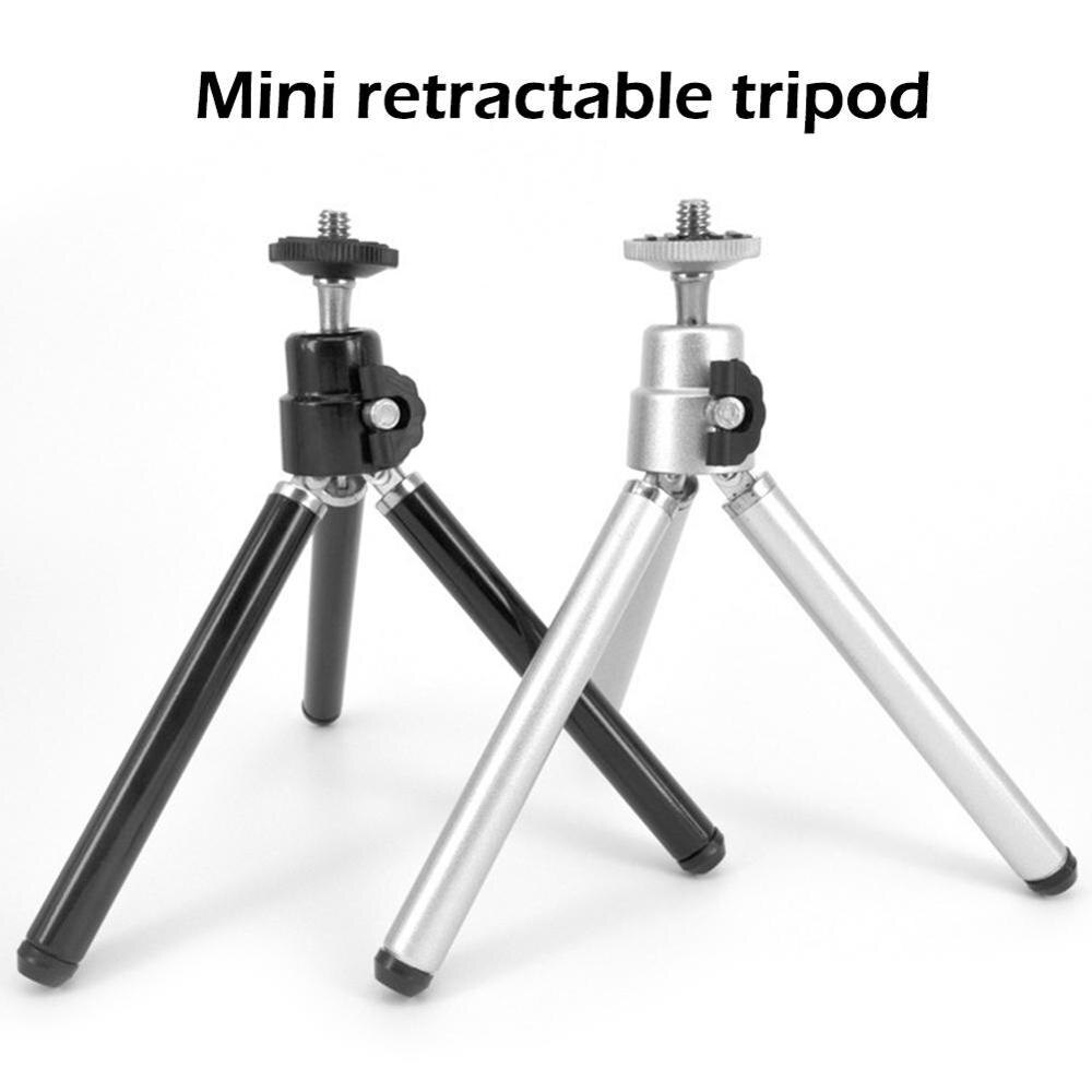Universalstativ tripod mobiltelefon kamera mobilhållare monopod stativ klämma aluminium förlängningsstativ för telefon trip celular