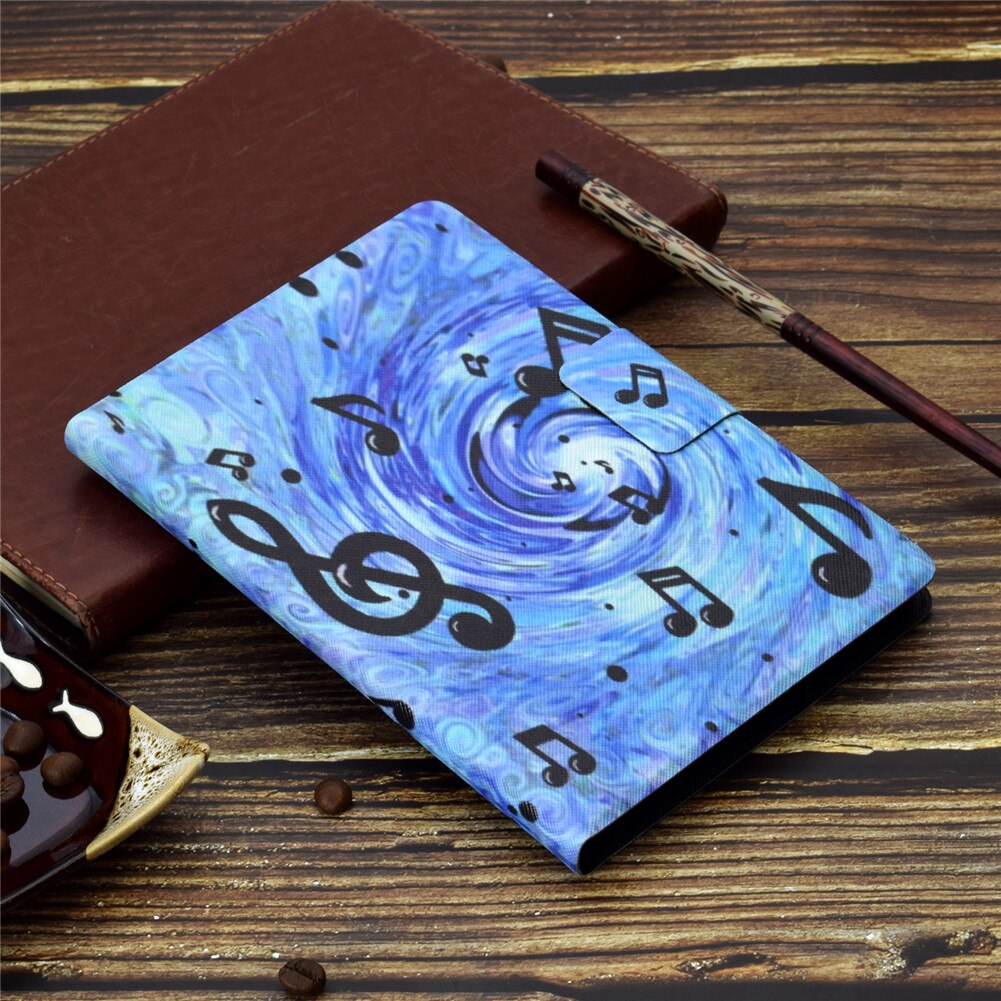 Tablet Case for Lenovo Tab M10 FHD Plus TB-X606F TB-X606X - PU Leather Stand Cover with Card Slot: Sheet music