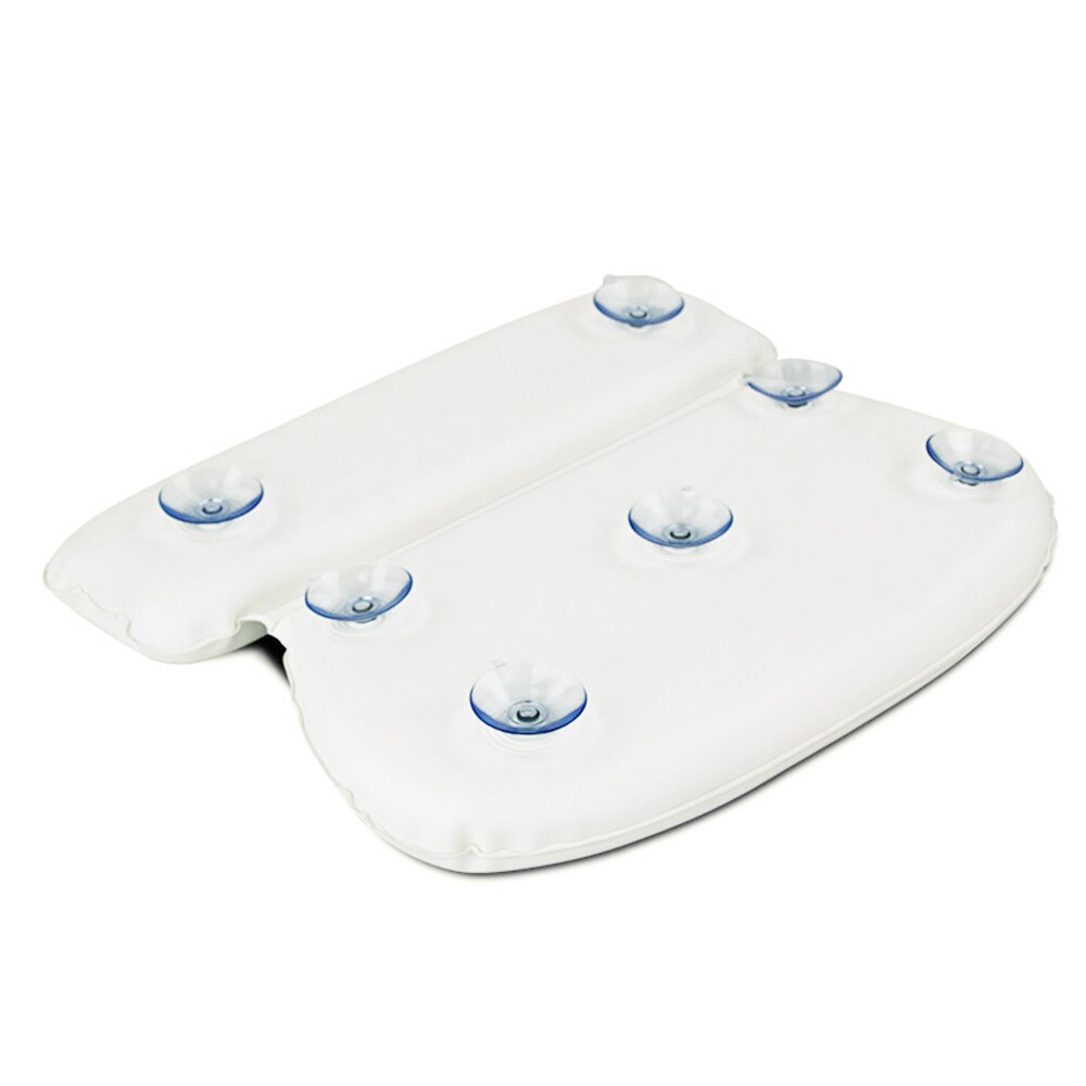 1 Pcs Spa Bad Kussen Krachtige Zuignappen Extra Zachte Twee Panel Voor Schouder En Nek Ondersteuning