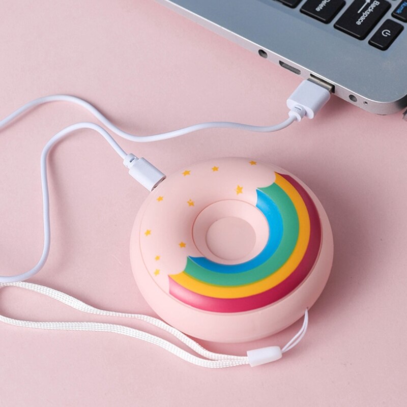 2 In 1 Hand Warmer 2000mAh USB Power Bank 3 Adjustable Heat Levels for Camping 1XCE