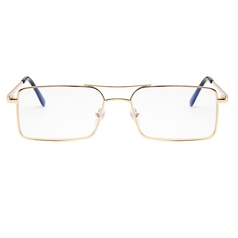 Oec cpo vintage firkantet metal steampunk solbriller damemærke metal punk solbriller kører mænd oculos de sol  o156: C12 guldklare