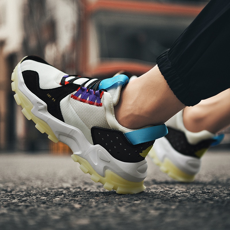 Trainers Mesh Schoenen Mannen Sneakers Ademende Casual Schoenen Lopen Mannelijke Antislip Volwassen Schoenen Zapatos De Hombre Sapato Masculino