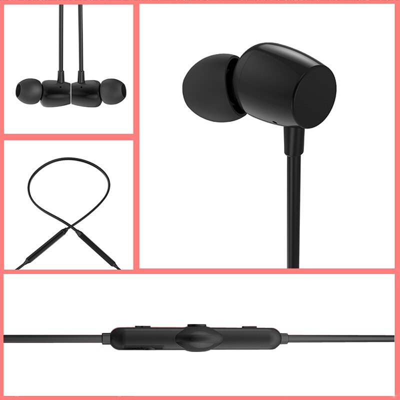 AEVYVKV Neckband Headphones - Wireless Bluetooth 5.0 - Waterproof IPX5 - 48h Playtime - with Mic