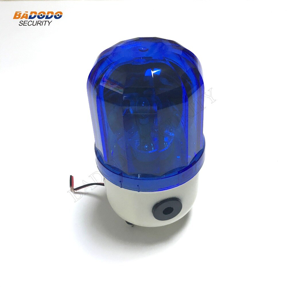 Alarm light for Sliding Gate opener Siren for Automatic Swing Gate Operator rotary alarm warning gate lamp 110dB sound alarm
