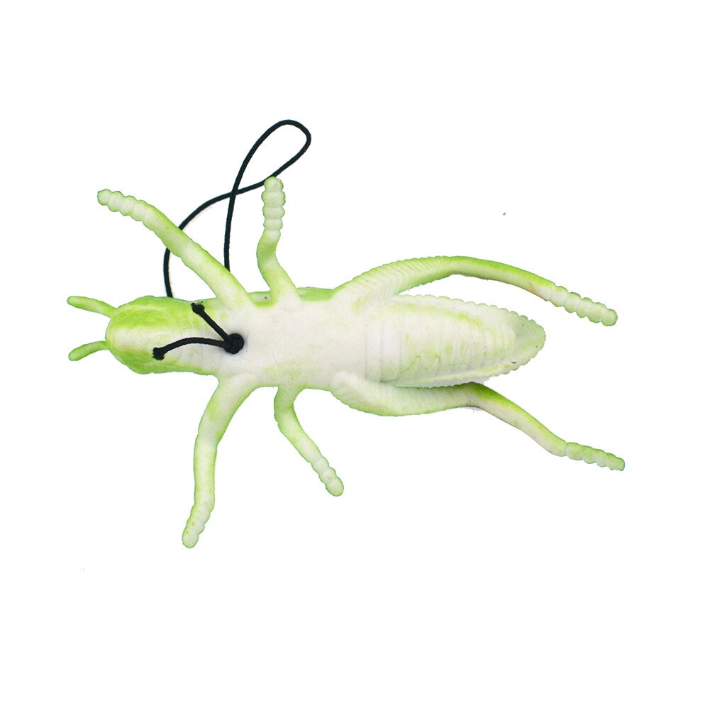 5/10pz/impostato TPR morbido gomma simulazione cavalletta insetto giocattolo modello giocattolo scherzo allarmante scherzo totale persona giocattolo regalo