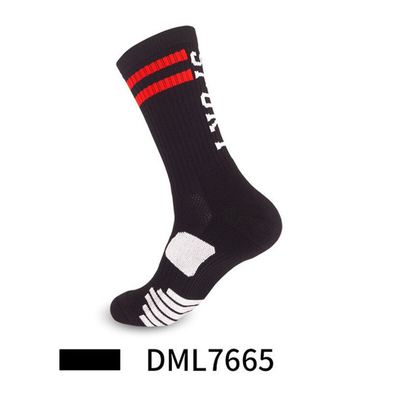 Basketball Socks Knee-High Breathable Street Sports Cycling Running Match Non-Slip Towel Bottom Socks: 10