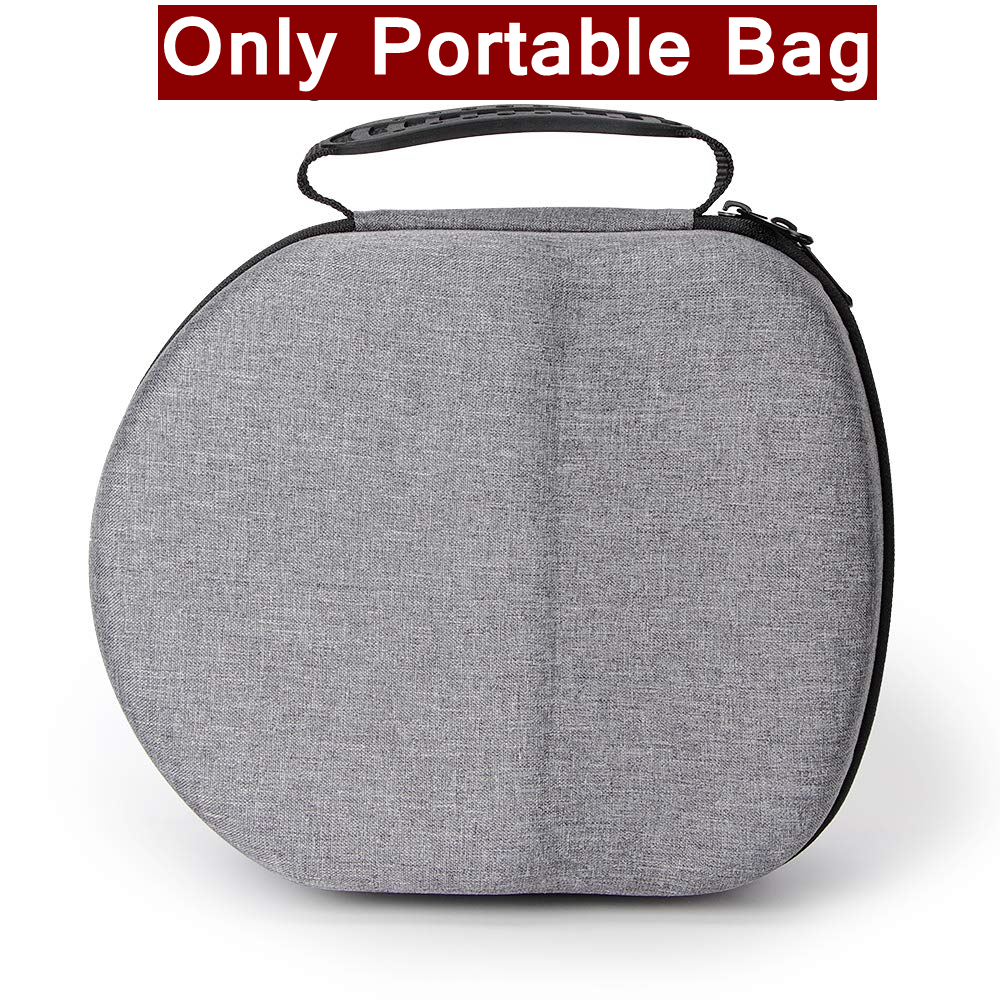 For Oculus Quest 2 Accessories Kits VR Glasses Face Pad Eye Cover Travel Storage Bag For Oculus Quest 2 Link Cable 3M USB 3.0: Only Bag Grey